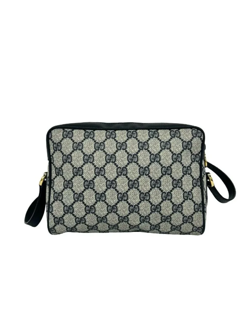 Gucci Vintage Sherry Line GG Logo Pattern Leather Mini Shoulder Bag Pochette